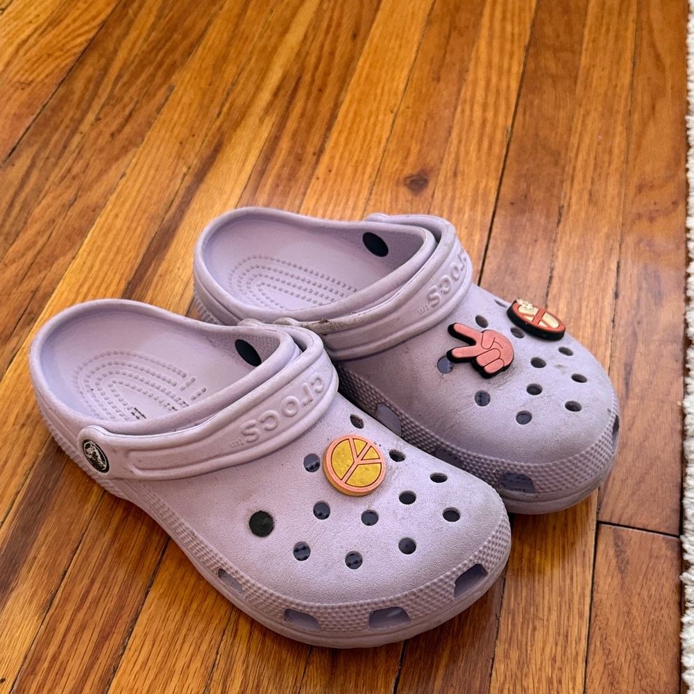 Lavender women’s crocs